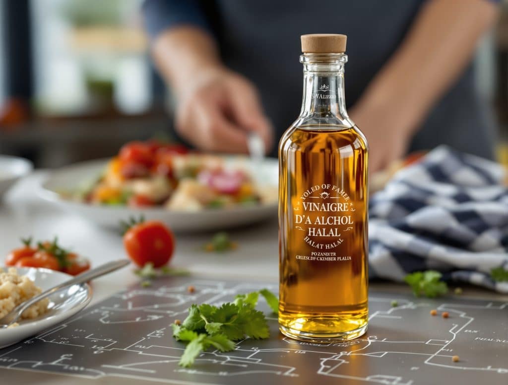 vinaigre d'alcool halal