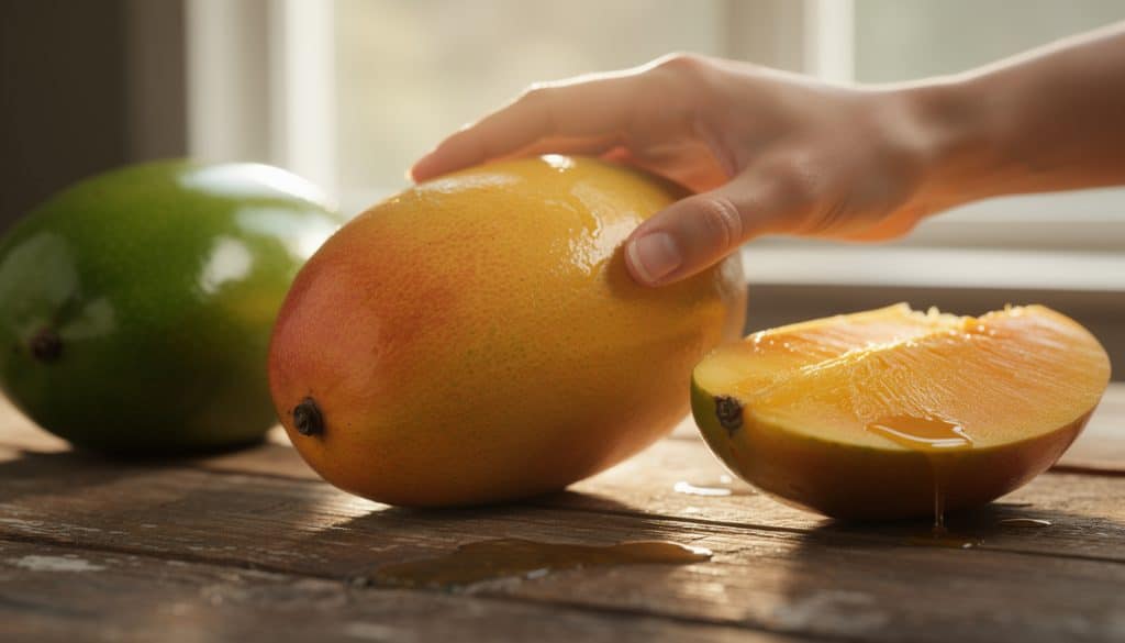 découvrez comment reconnaître une mangue mûre grâce à des signes simples et efficaces pour savourer ce fruit à son meilleur.