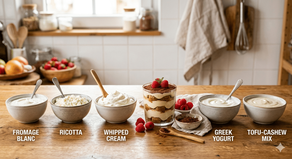 remplacer la mascarpone