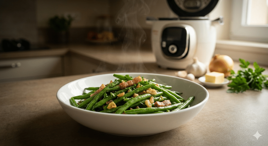 haricots verts cookeo