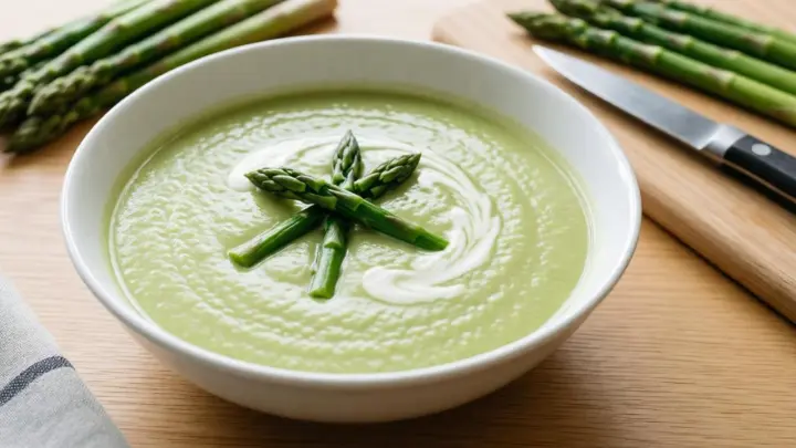 velouté d'asperges rapide