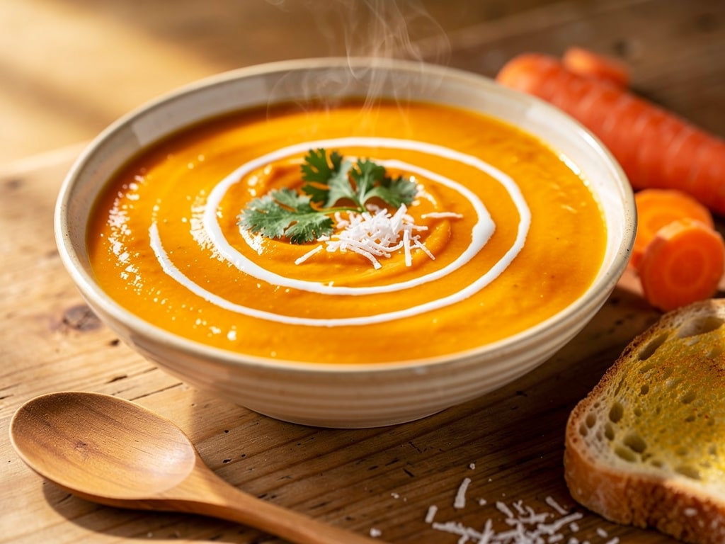 soupe carotte coco