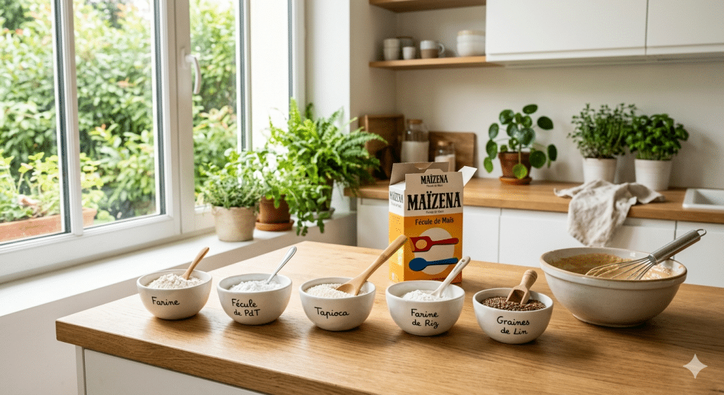 par quoi remplacer la maizena
