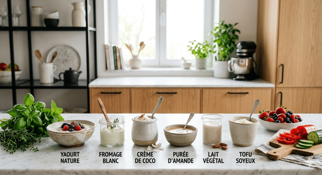 par quoi remplacer la creme fraiche