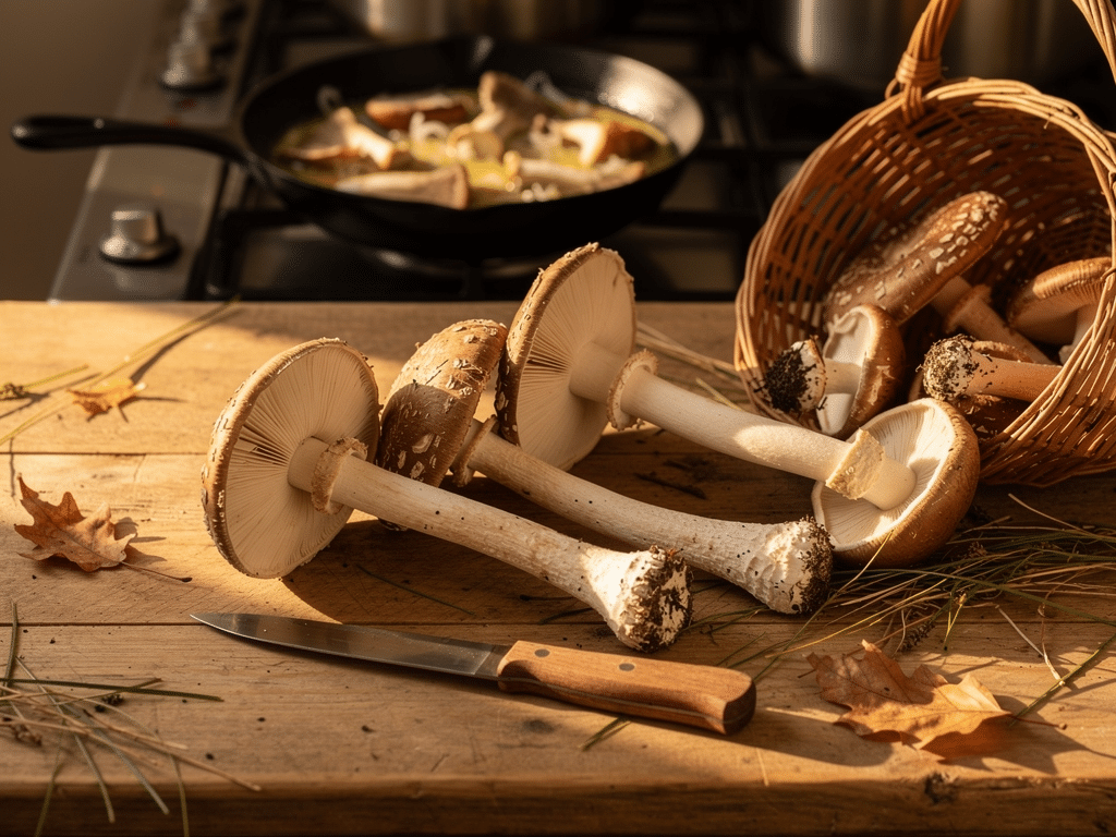 coulemelles recettes