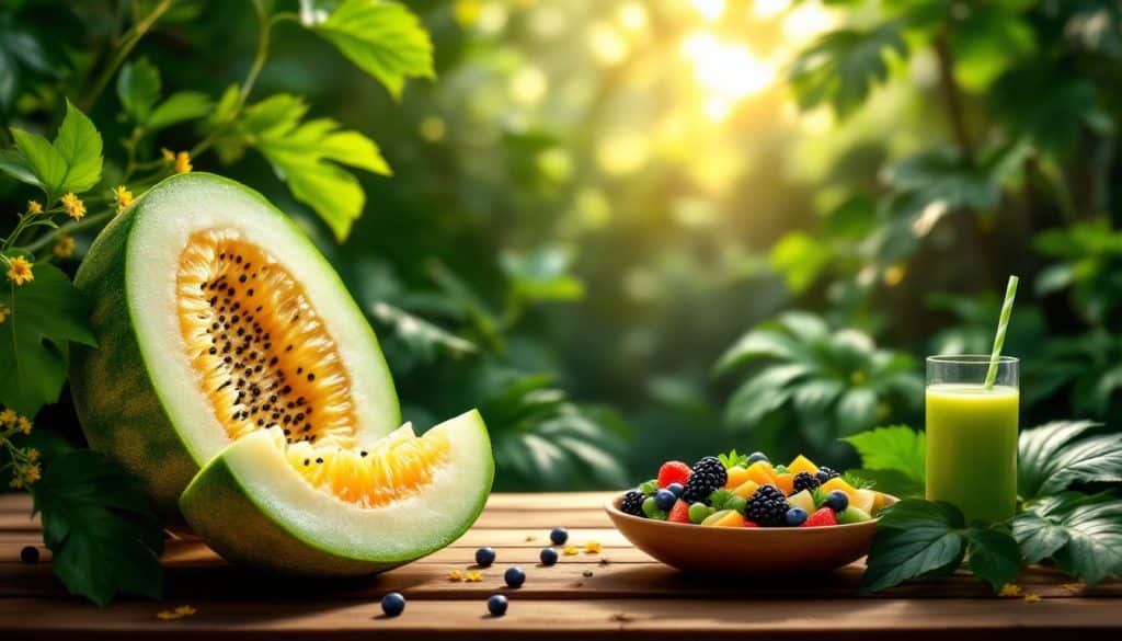découvrez les bienfaits du jelly melon, apprenez ses méthodes de culture et explorez ses nombreuses utilisations culinaires pour profiter pleinement de ce fruit exotique.