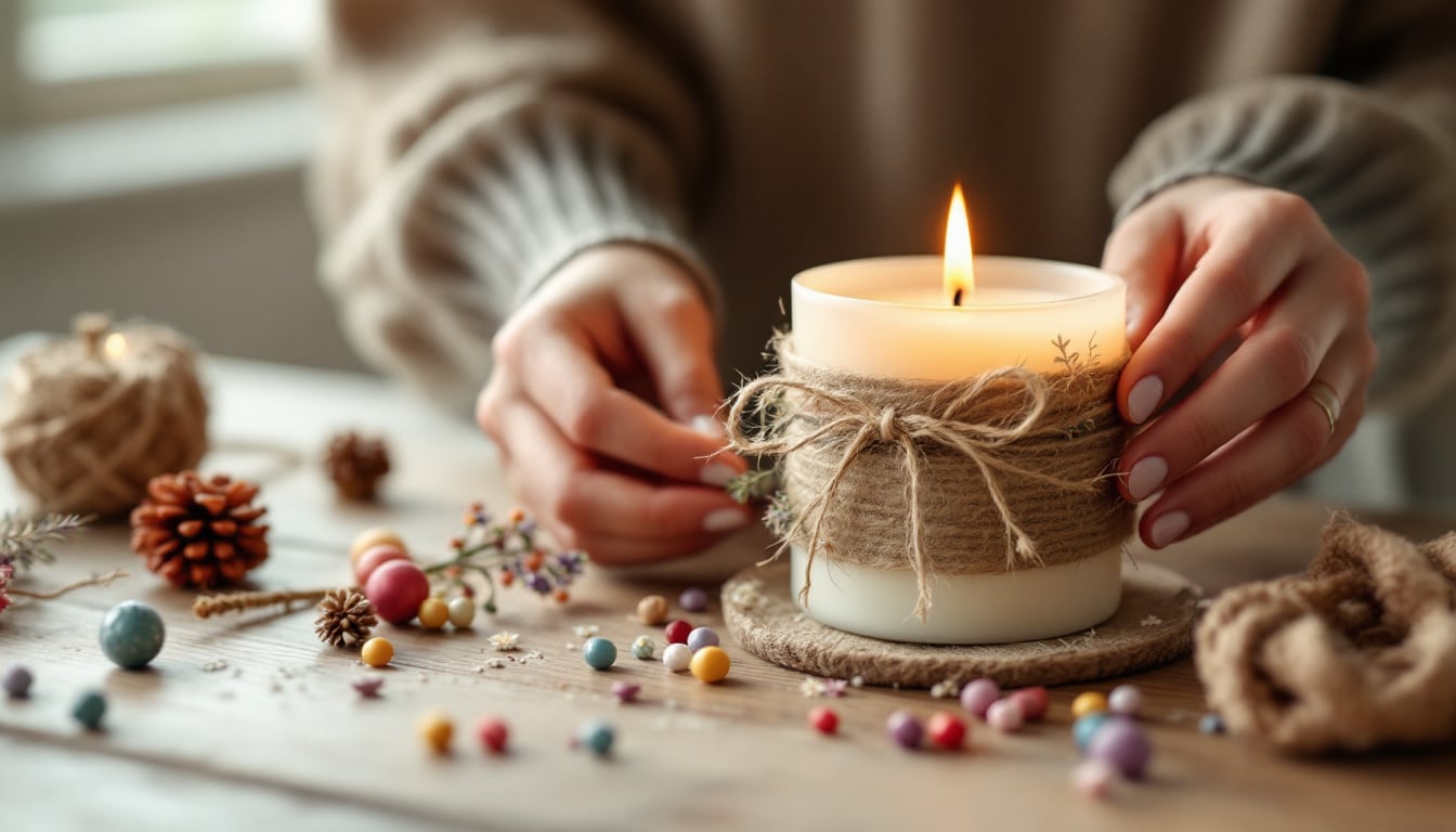 découvrez nos astuces simples et rapides pour décorer une bougie avec des idées créatives et originales, parfaites pour personnaliser votre décoration intérieure.